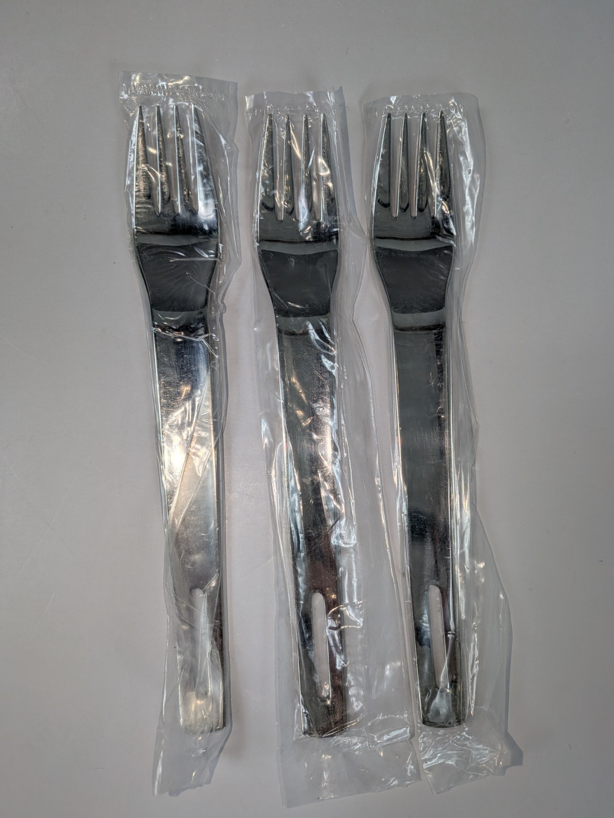Mikasa RAVE Stainless Flatware 3 Forks NEW