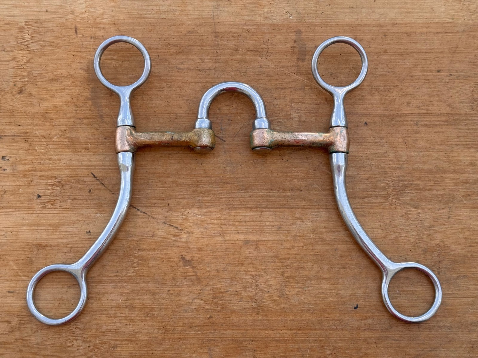 Copper Mouth Western Horse Correction Bit ~ 5"
