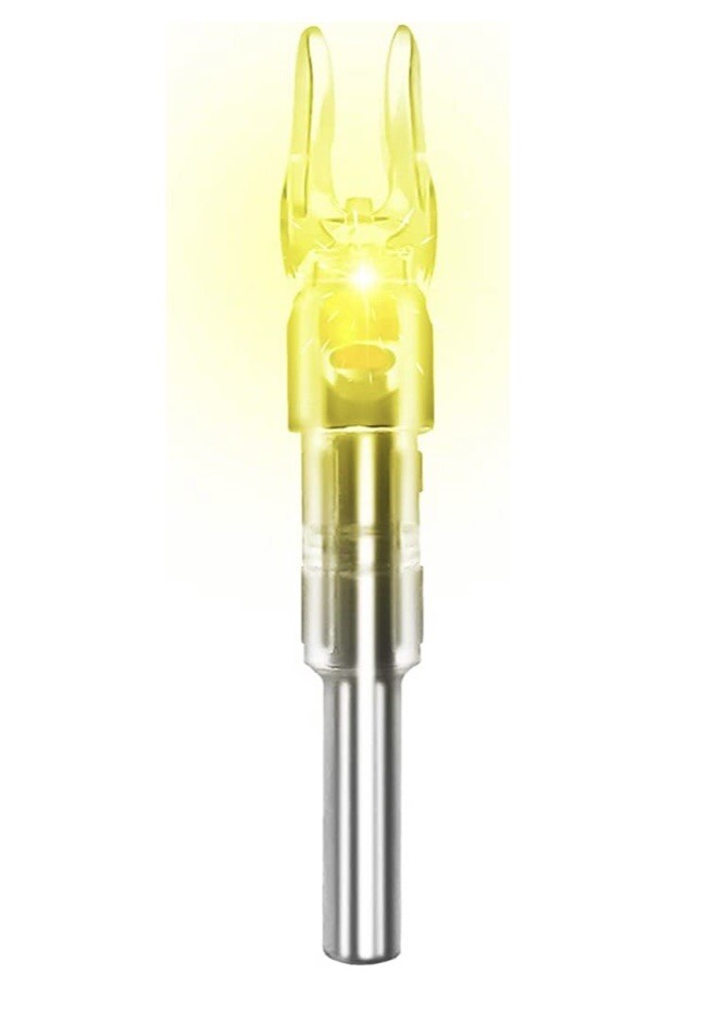 Lighted arrow nocks