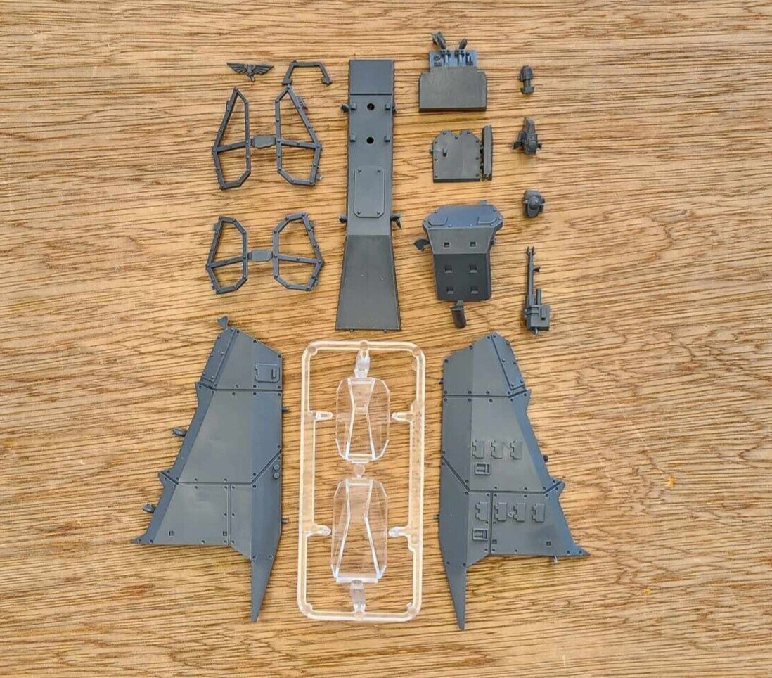 Imperial Guard Valkyrie cockpit Warhammer 40K Conversion Bits