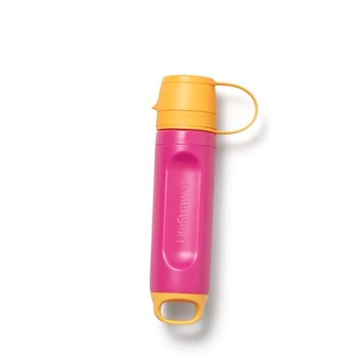 Peak Series – Solo Personal Water Filter for Hiking, Camping, Pink Lemonade