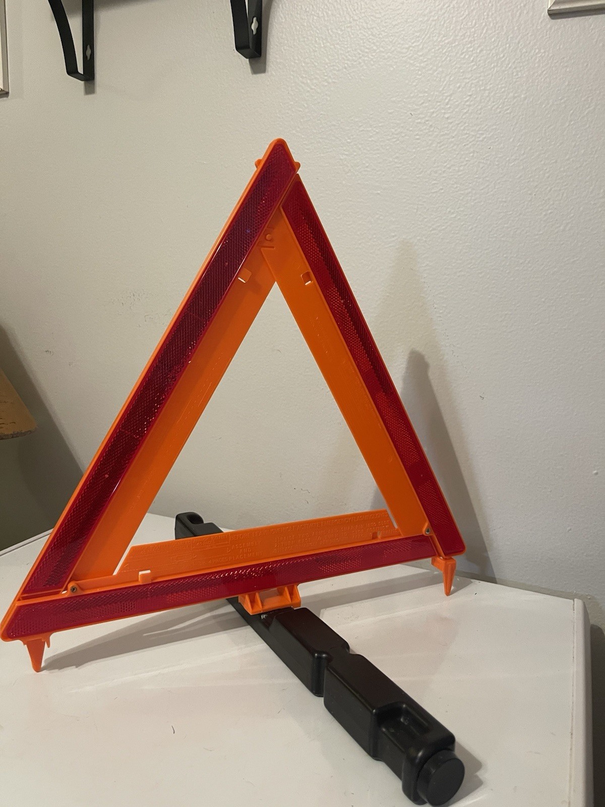 SAFE-LITE 711 Folding Emergency Warning Reflective Triangle DOT Roadside