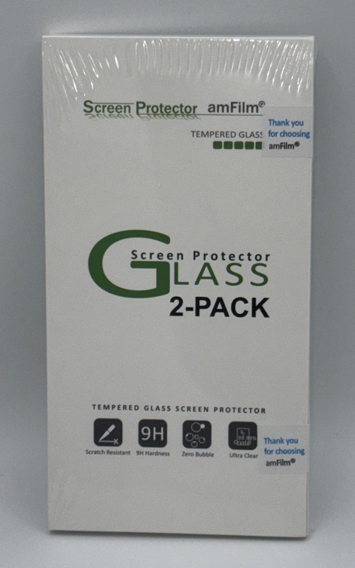 amFilm Nintendo Switch Premium Tempered Glass Screen Protector (2 Pack)