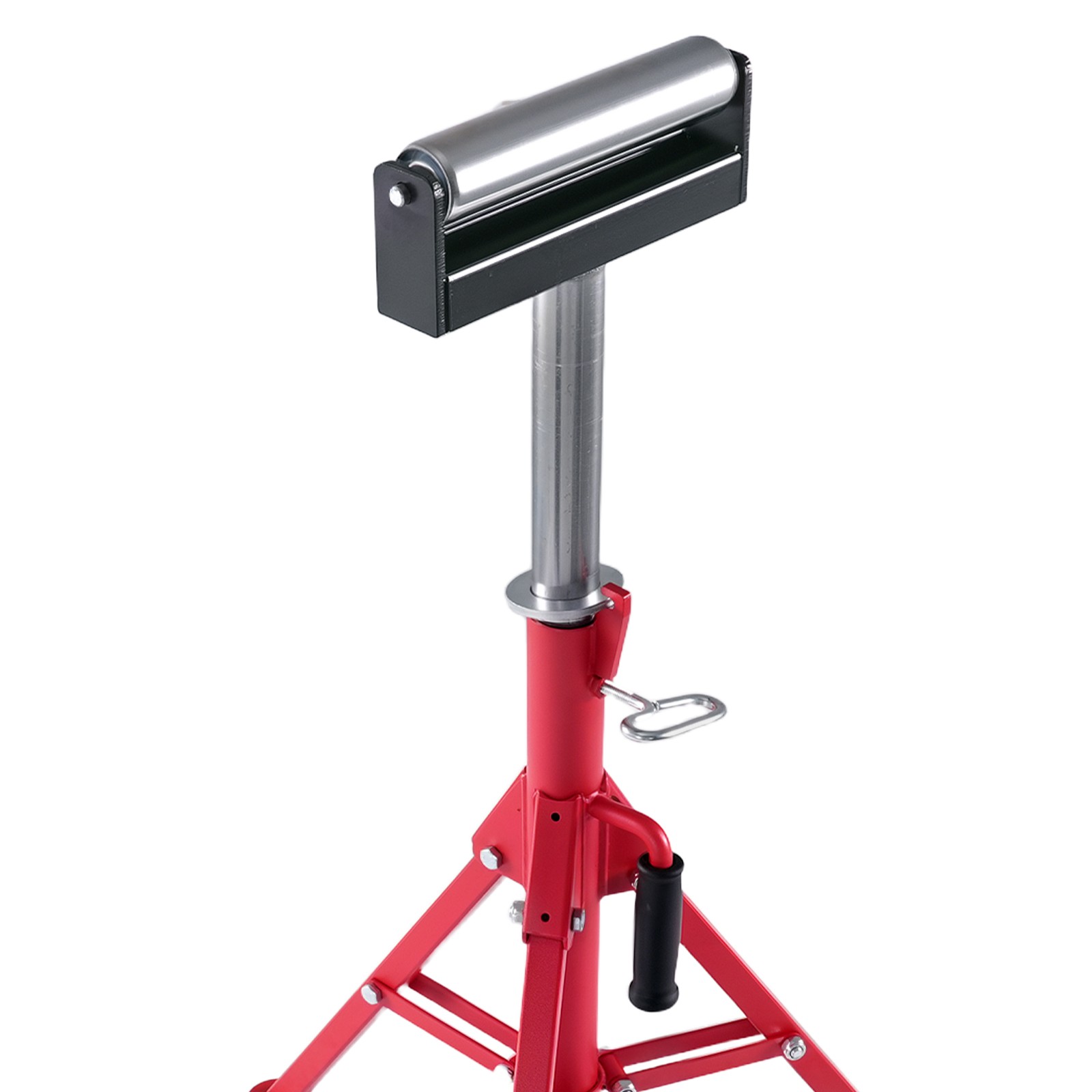 Heavy Duty Roller Jack 2500lbs Support 27.6-52in Adjustable Foldable Stand