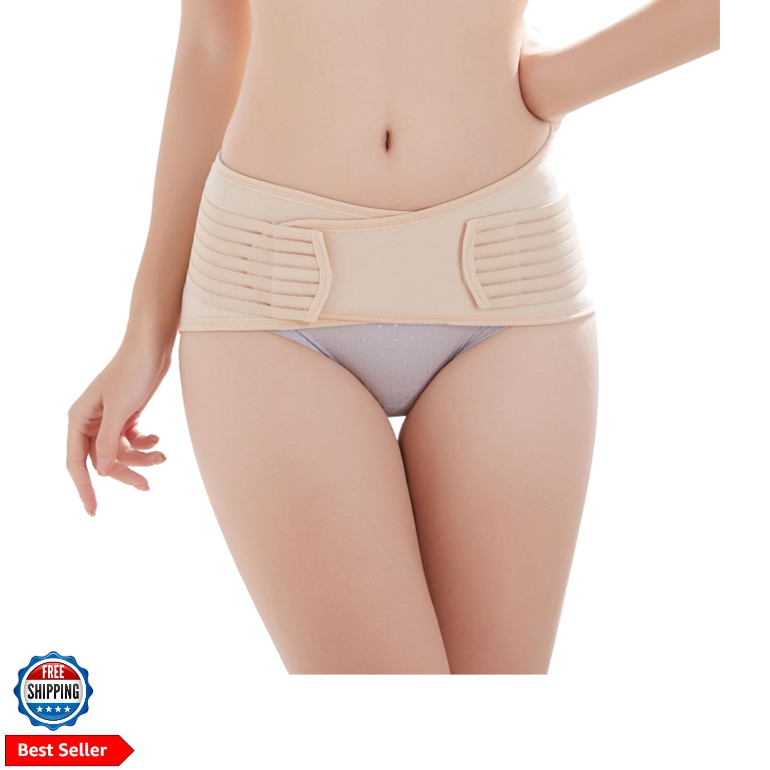 Back Brace for Lower Back Pain Women, Thin Support Belt Lumbar Support Brace ...