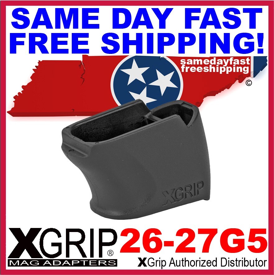 X-Grip Use GLOCK 17/22/31 Gen5 MAG in GLOCK 26/27 Gen5 SAME DAY FAST FREE SHIPIN
