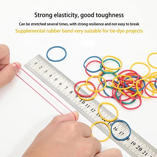 Rubber bands for tie dye projects craft project Design Assorted Multicolor