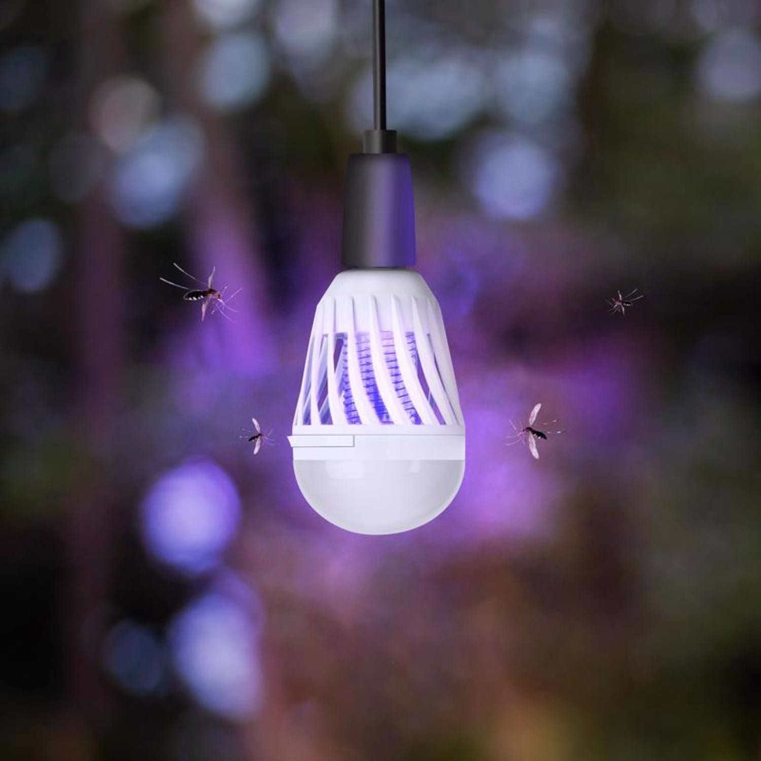 Feit Electric A19 E26 (Medium) LED Bug Zapper Bulb Daylight 60 W