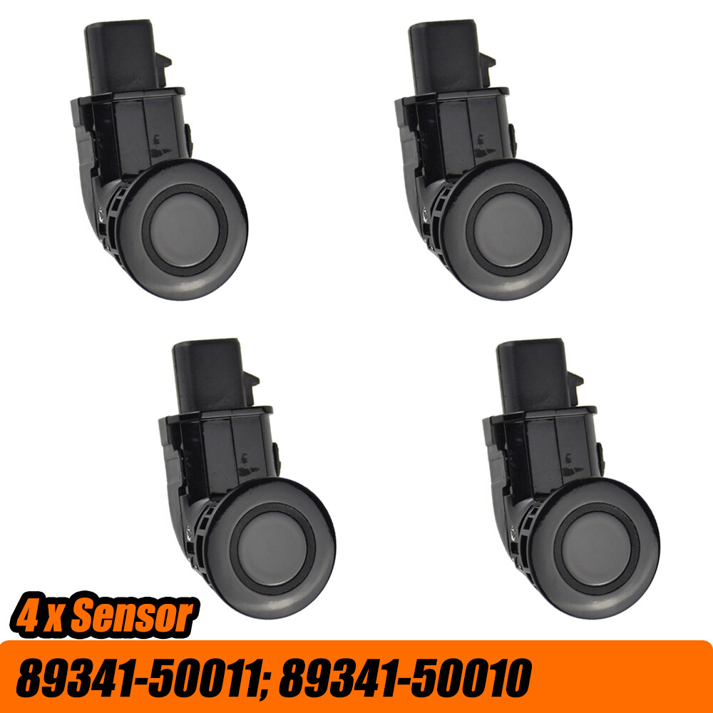 4PCS Black For LEXUS IS250 RX350 LS430 GS350 GX460 PDC Bumper Parking Sensor