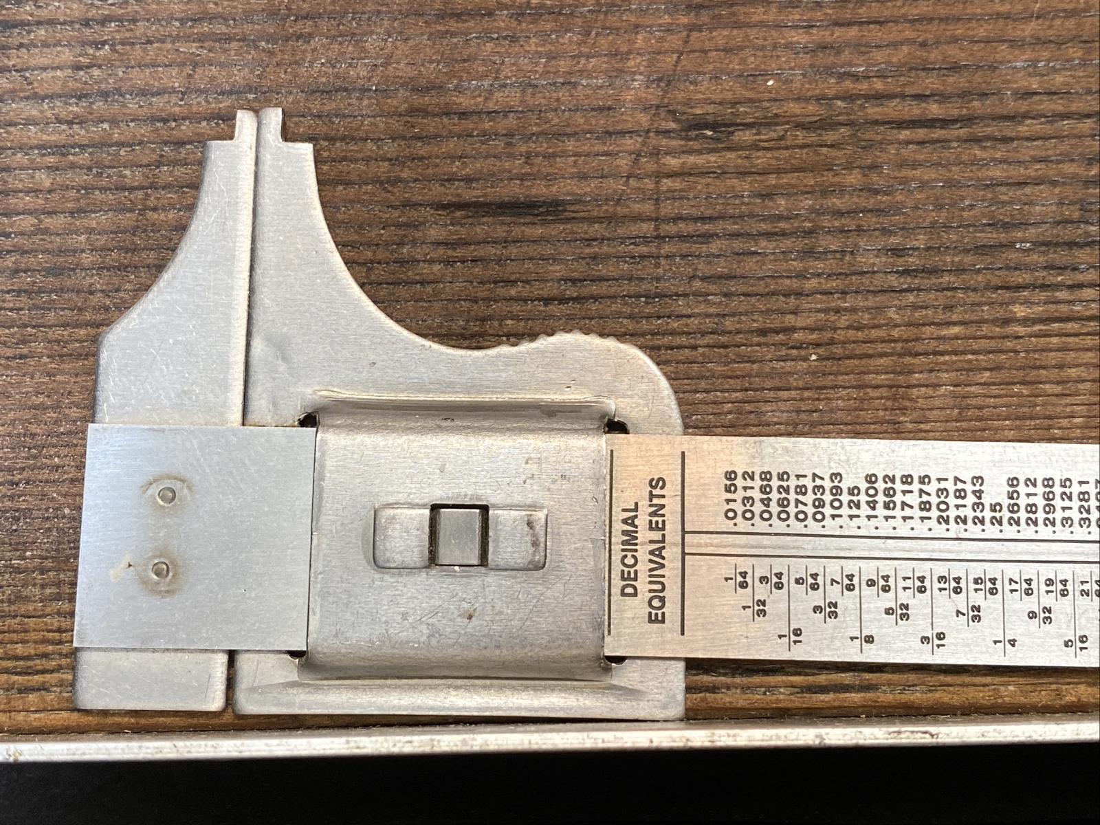 GENERAL HARDWARE MACHINISTS PROTRACTOR , CALIPER, POCKET RULER, 3 PC SET - Nice