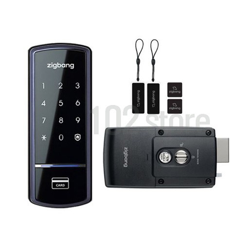 Samsung Jigbang SHS-1321 Smart Digital Door Lock Deadbolt English Manual