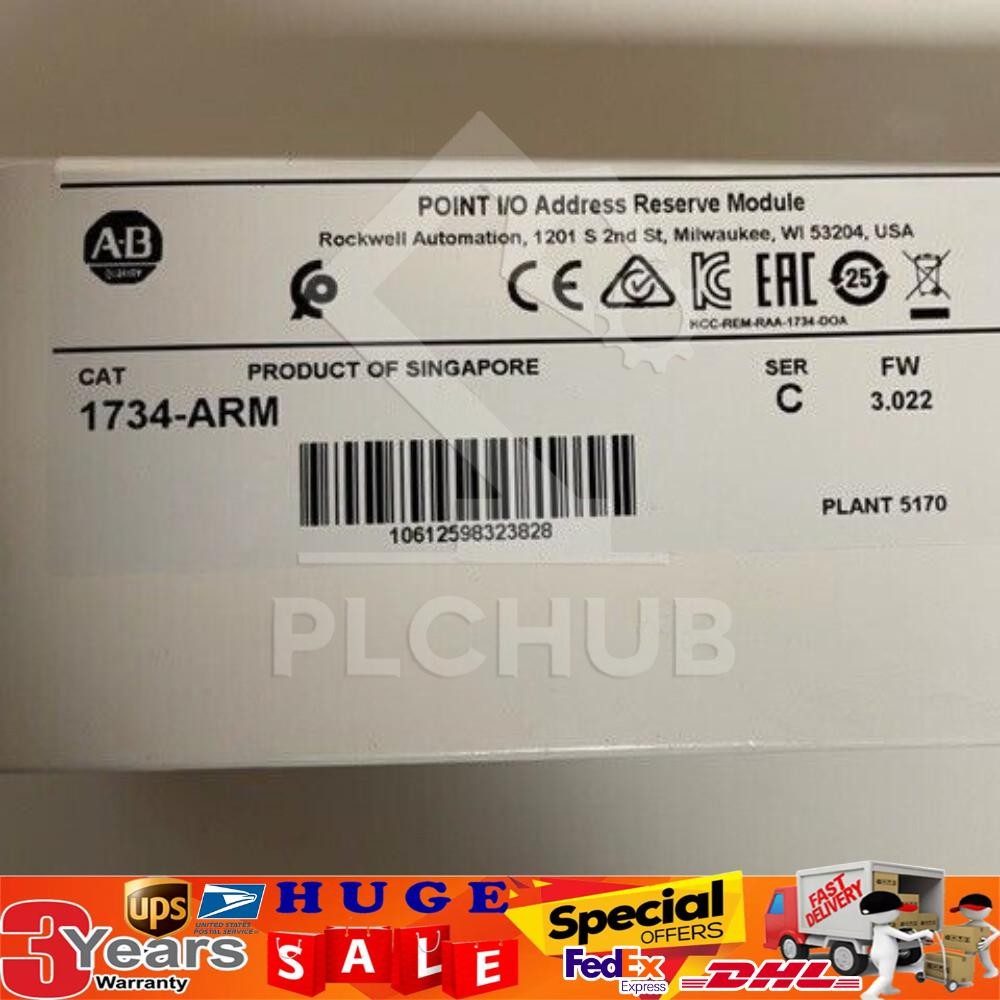 NEW 1734-ARM AB POINT I/O Address Reserve Module 1734-ARM US Free Tax
