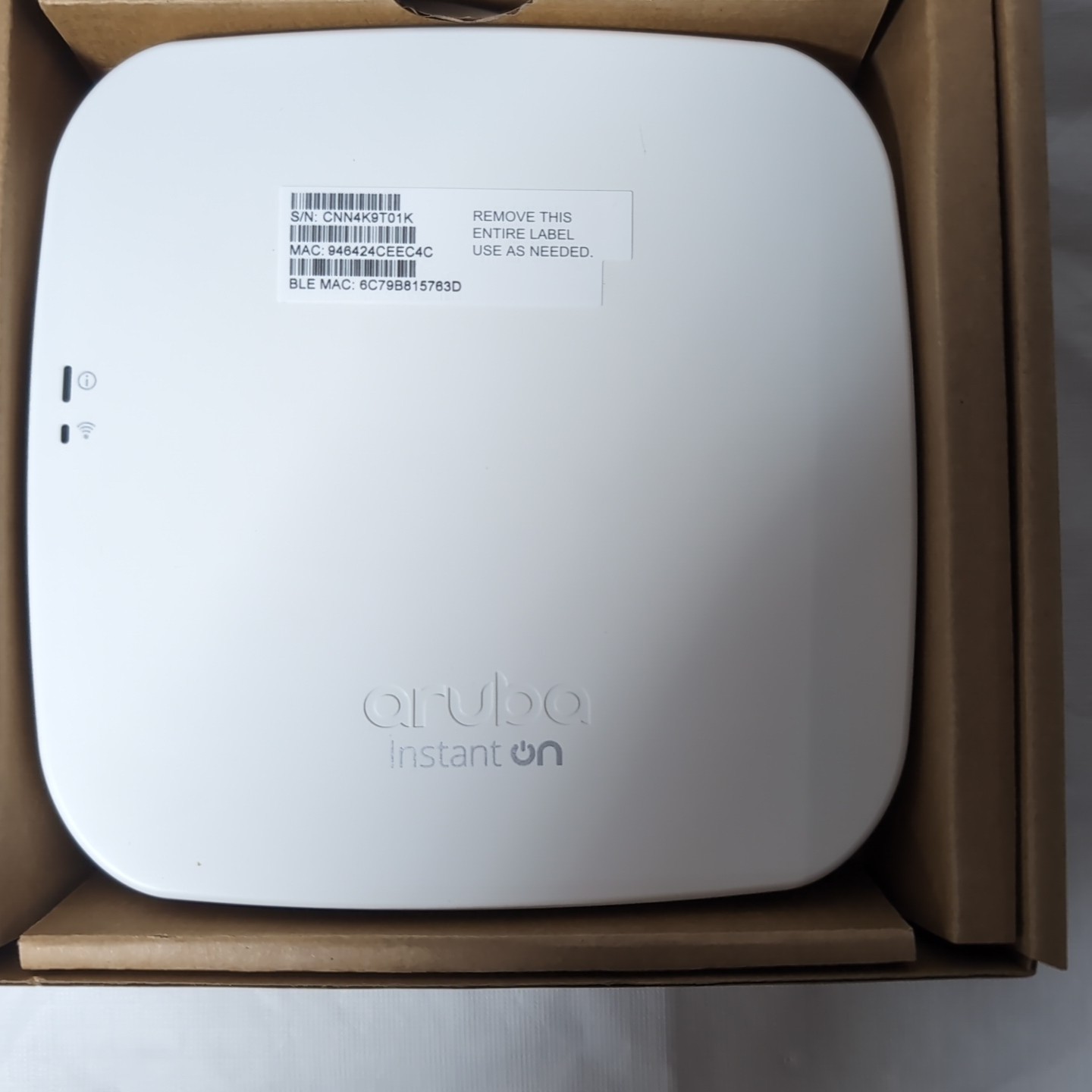 Aruba Instant On AP11 R2W95A WiFi Access Point 802.11ac Wave 2 PoE New