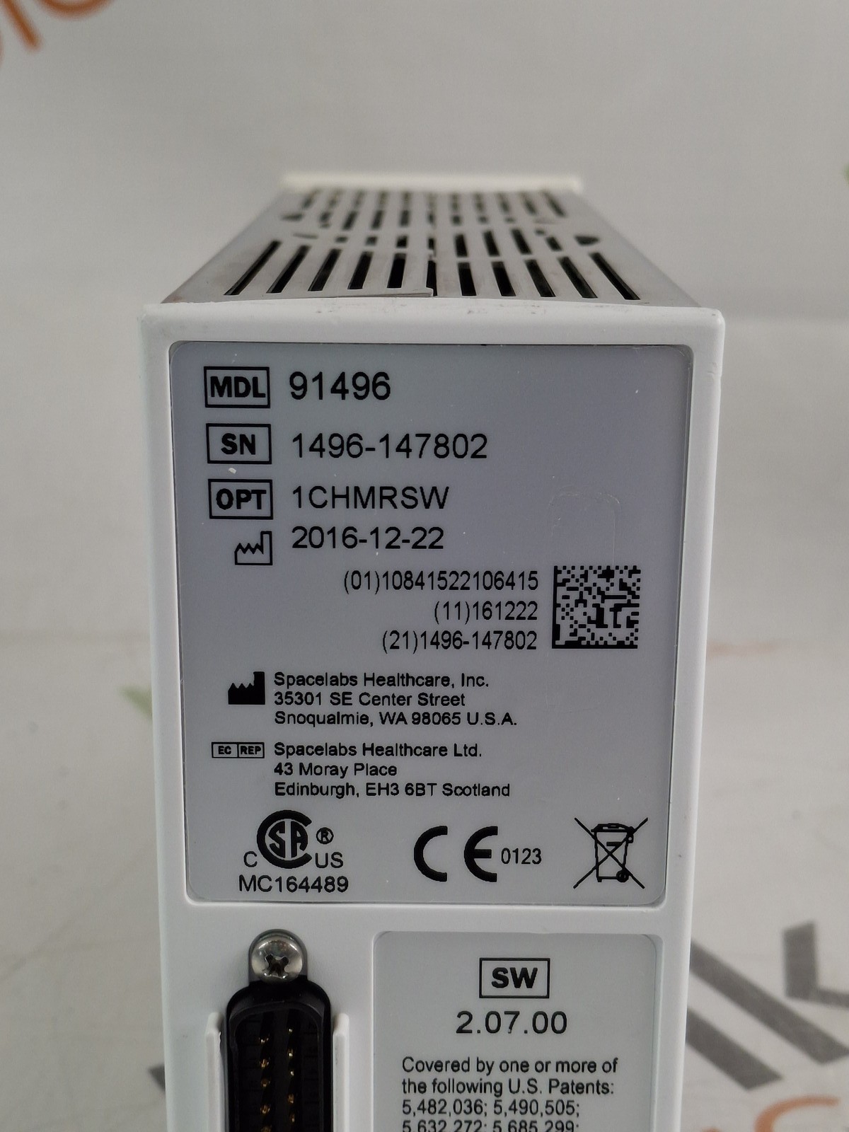 Spacelabs Healthcare 91496 Multiparameter Module