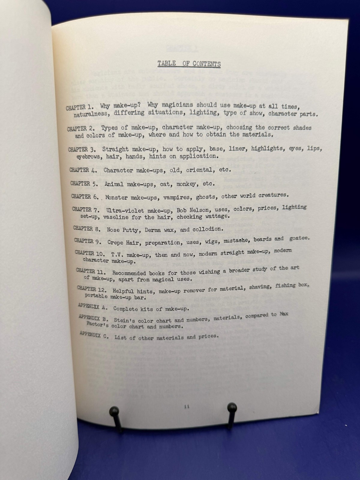 Basic Make-up For Magicians by John D Pomeroy 1969 Micky Hades