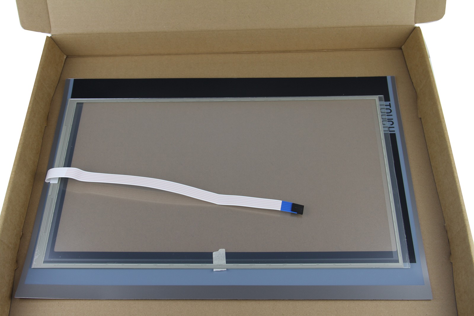 New AMT28260 282600B 91-28260-00B Touch Screen Glass + Protective Film Overlay