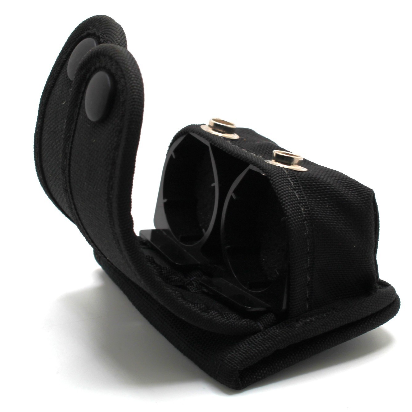 Uncle Mike's Kodra Double Speedloader Case 88311 Snap Closure Revolver Shooting