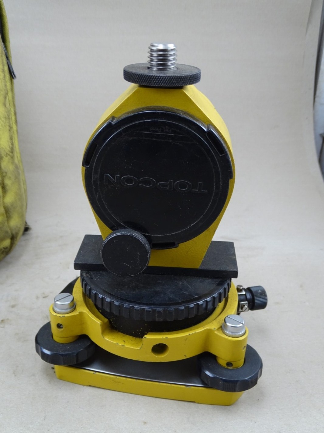Topcon Backside System w/ Adapter, Prism, Tribrach w/ Bag UNTESTED,