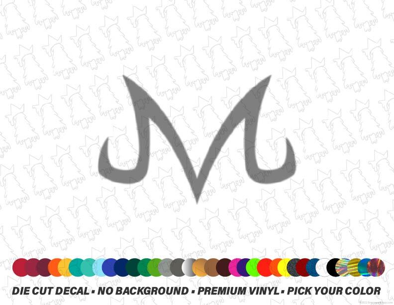 MAJIN BUU DBZ  Decal Sticker Dragonball M Anime Manga Maijin Dragon Ball Z Miata