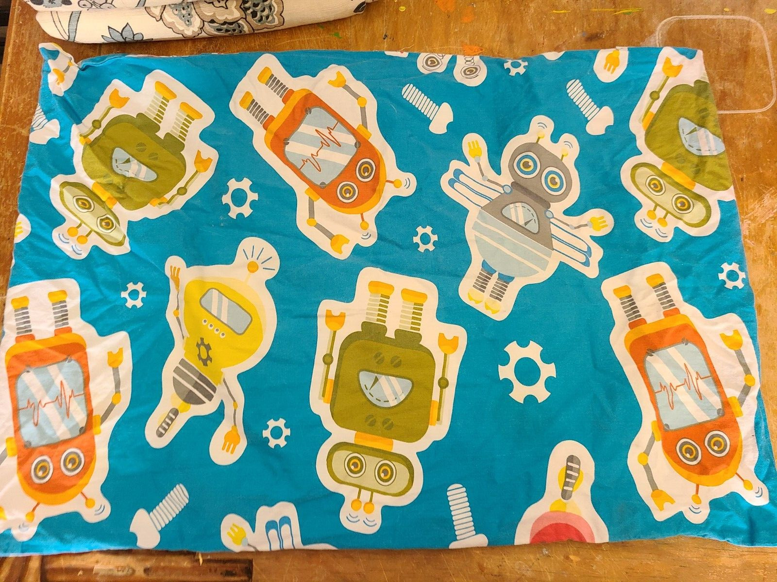 Sivio "Robots" Pillowcase