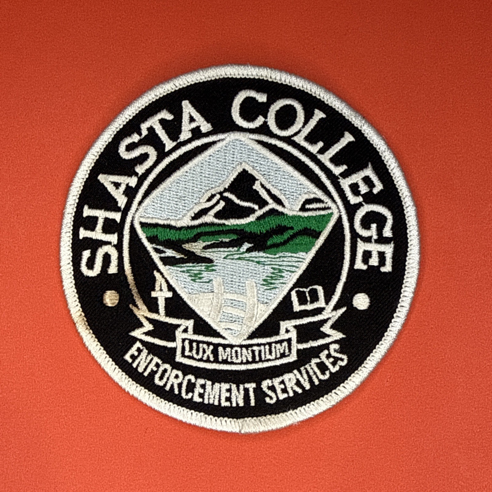 Shasta College Enforcement Services Police Patch Redding California
