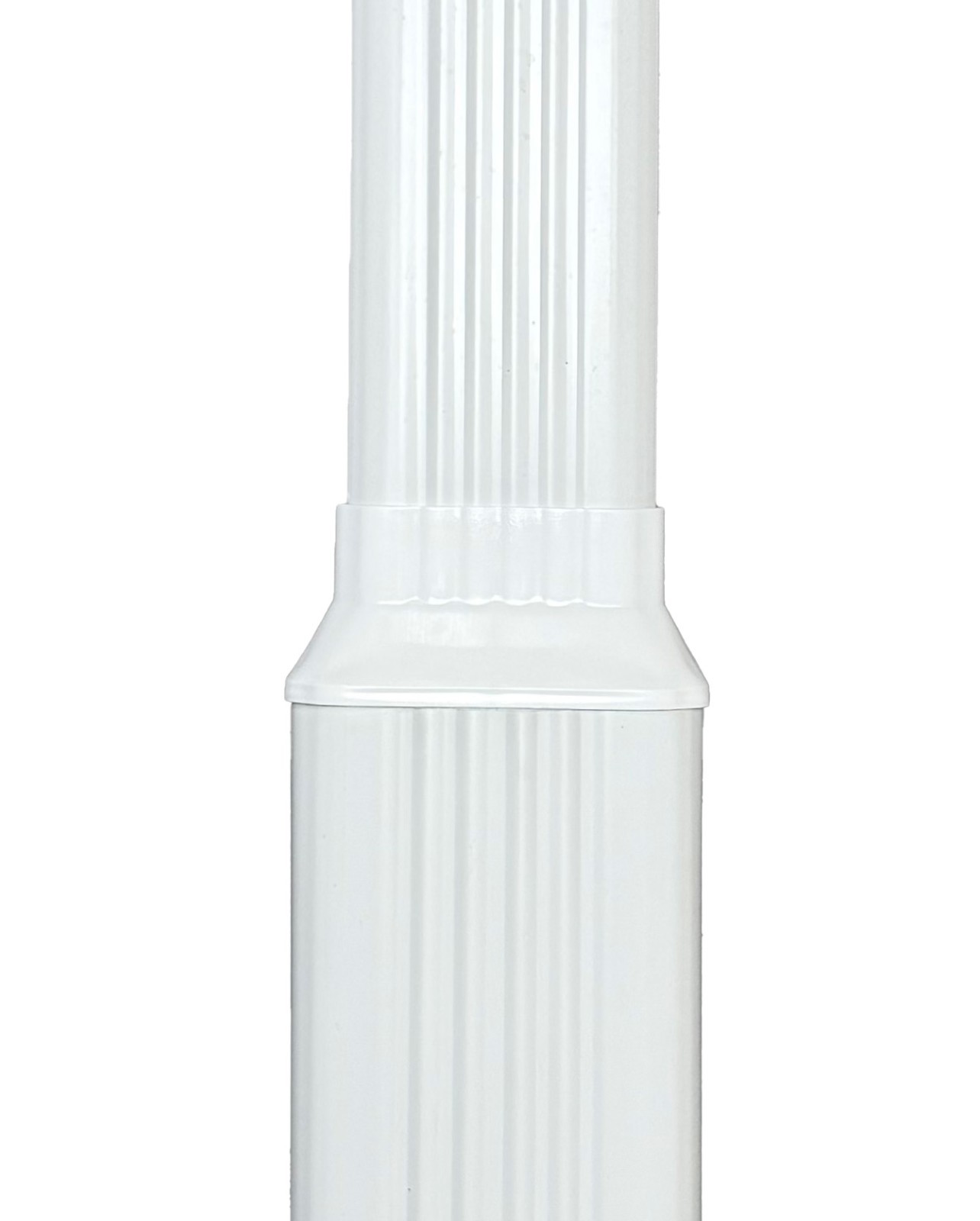 2x3 into 3x4 Downspout to Downspout Adapter - WHITE