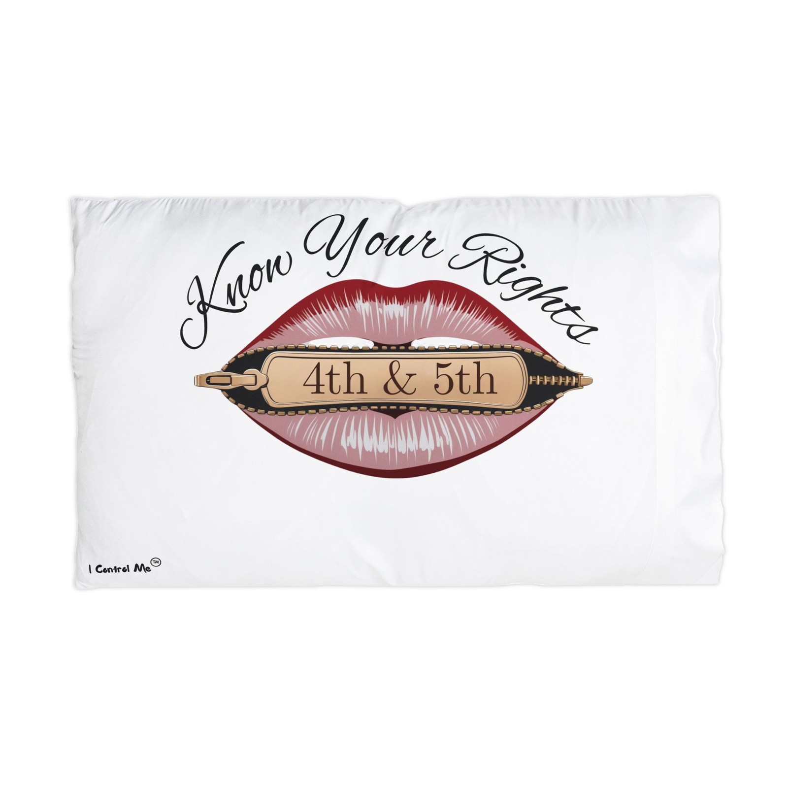 Know Your Rights Microfiber Pillowcase by I Control Me™