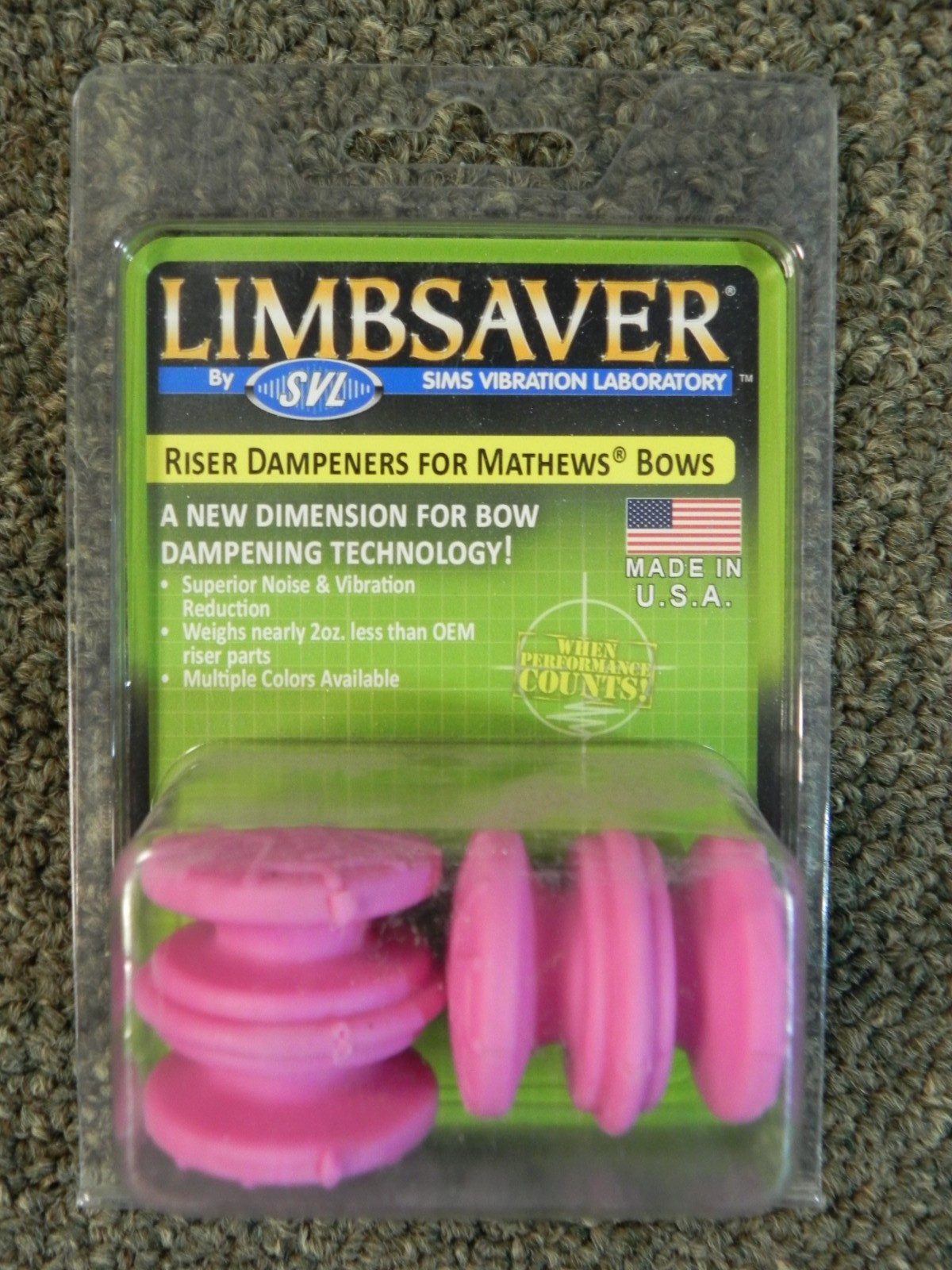 Limbsaver Riser Dampeners for Mathews Bows