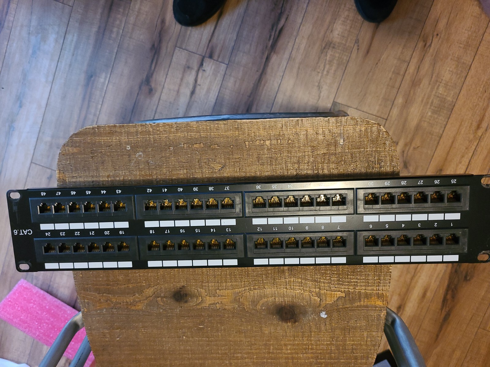 Connex 48 Port Data Rackmount CAT6 Patch Panel P48T-KAA