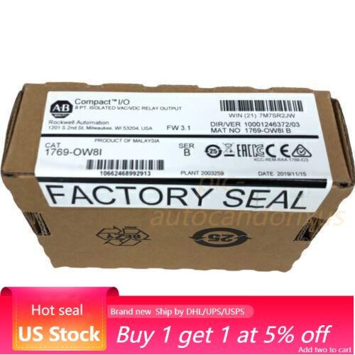 New Allen bradley 1769-OW8I CompactLogix Relay Output Module  US Free Tax