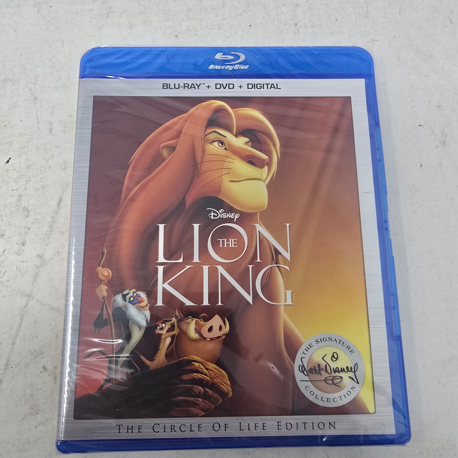 The Lion King (Blu-ray + DVD + Digital) Signature Collection