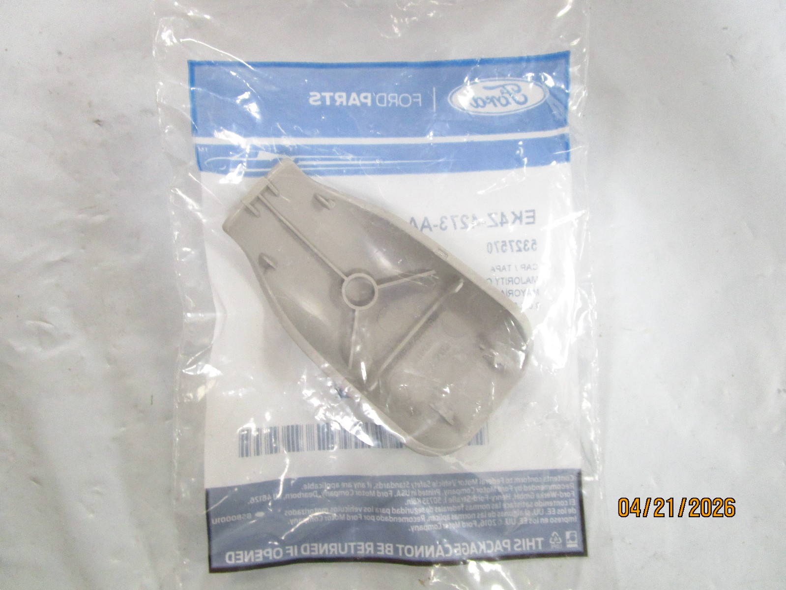 Genuine Ford OEM EK4Z-4273-AA Grip Handle Cap