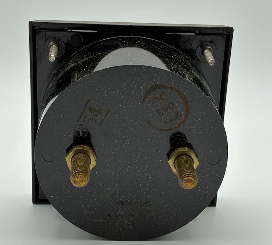SIMPSON Instruments Motor Load Current Guage Model 2153 Discontinued + Hardware
