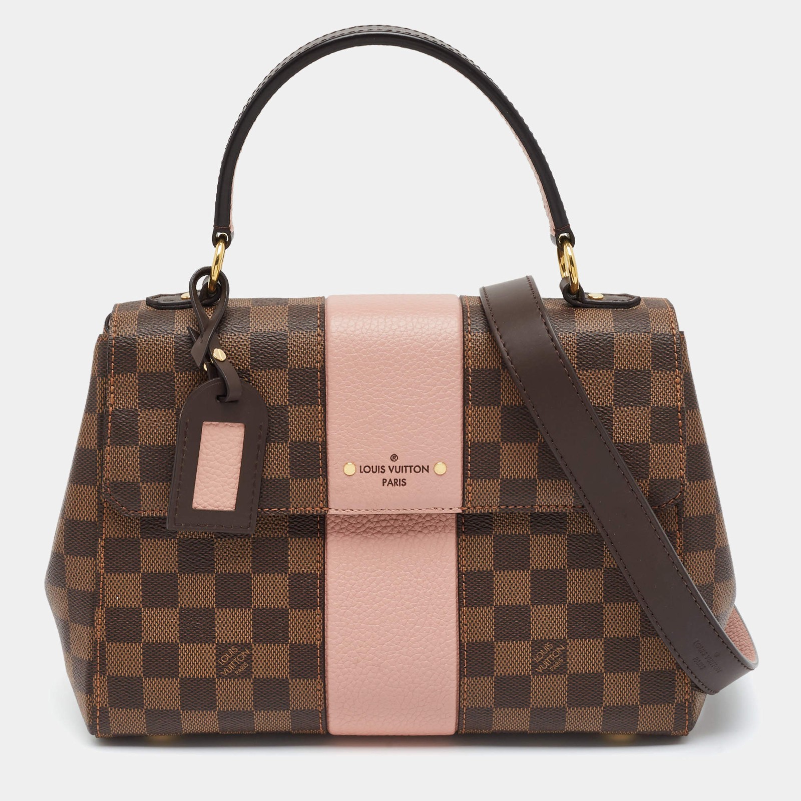 Louis Vuitton Bond Street BB Magnolia Damier Ebene Canvas Bag
