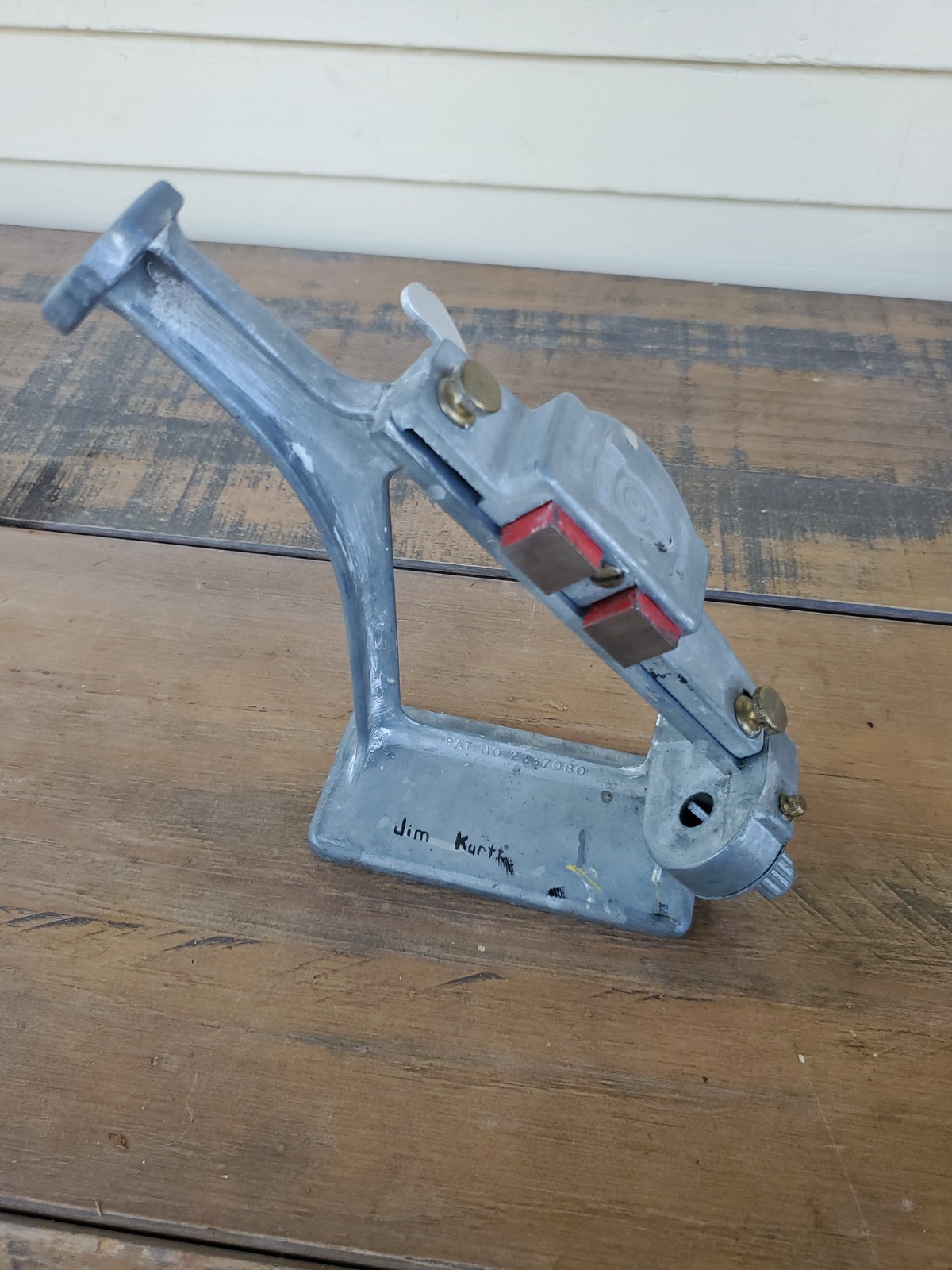 Vintage Bitzenburger Professional Magic Fletching Jig EUC Bow & Arrow Precision