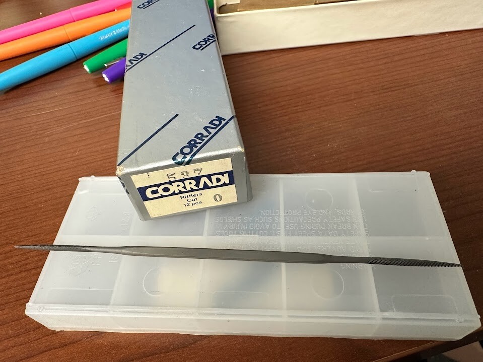 CORRADI RIFFLERS CUT FILES CUT TY5 :0 SERIES 537