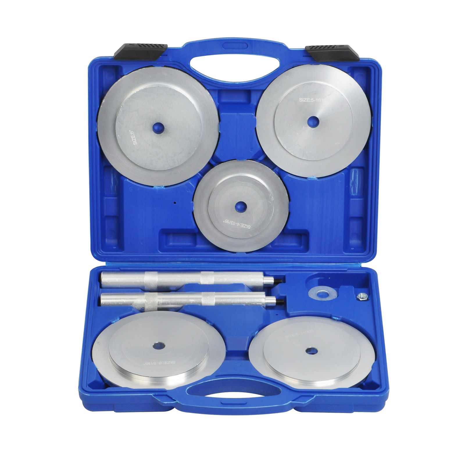 9PC Truck Hub Seal Installer Kit ,4-13/16" to 6-5/16" Large Race & Seal Drivers