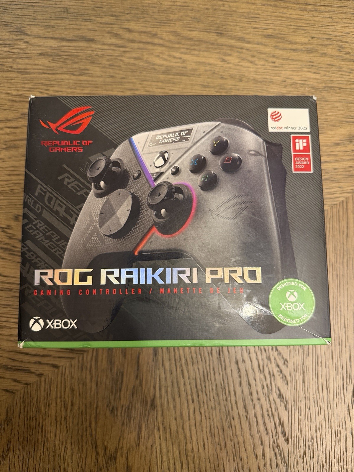 ASUS ROG Raikiri Pro OLED display joystick for PC and Xbox