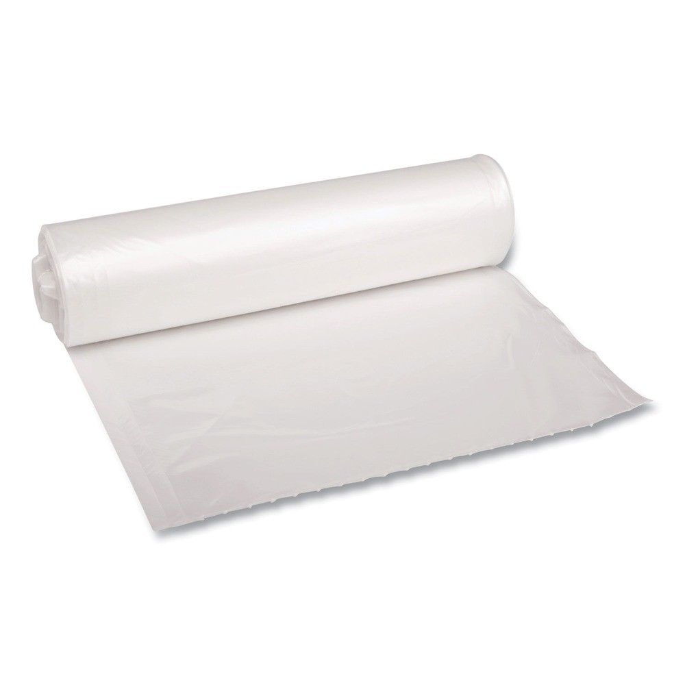 Boardwalk 534 33 gal. Low-Density Polyethylene Can Liners - Clear (100/CT) New