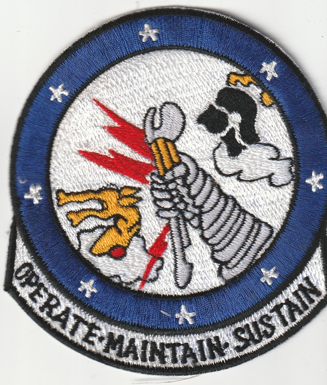 USAF air force 4080th Organizational Maintenance Sqn Laughlin AFB Texas patch