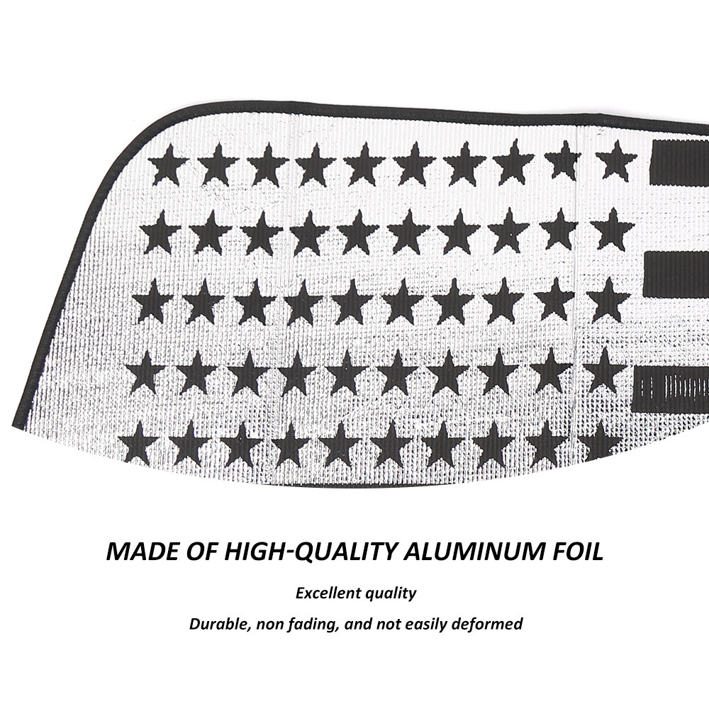 Folding Front Windshield Sunshade Heat Protect Cover for Dodge Challenger 2009+