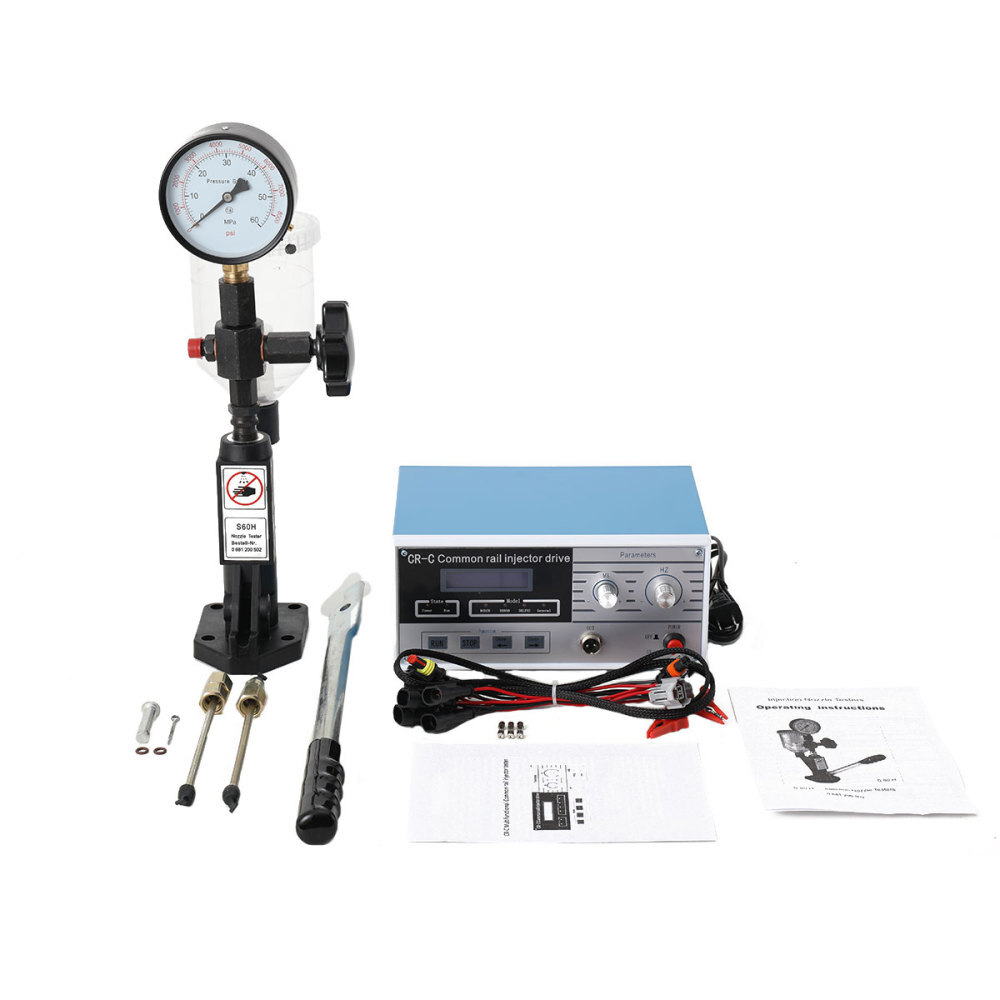 CRC MultiFunction Diesel Common Rail Injector tester + Nozzle FULL SET