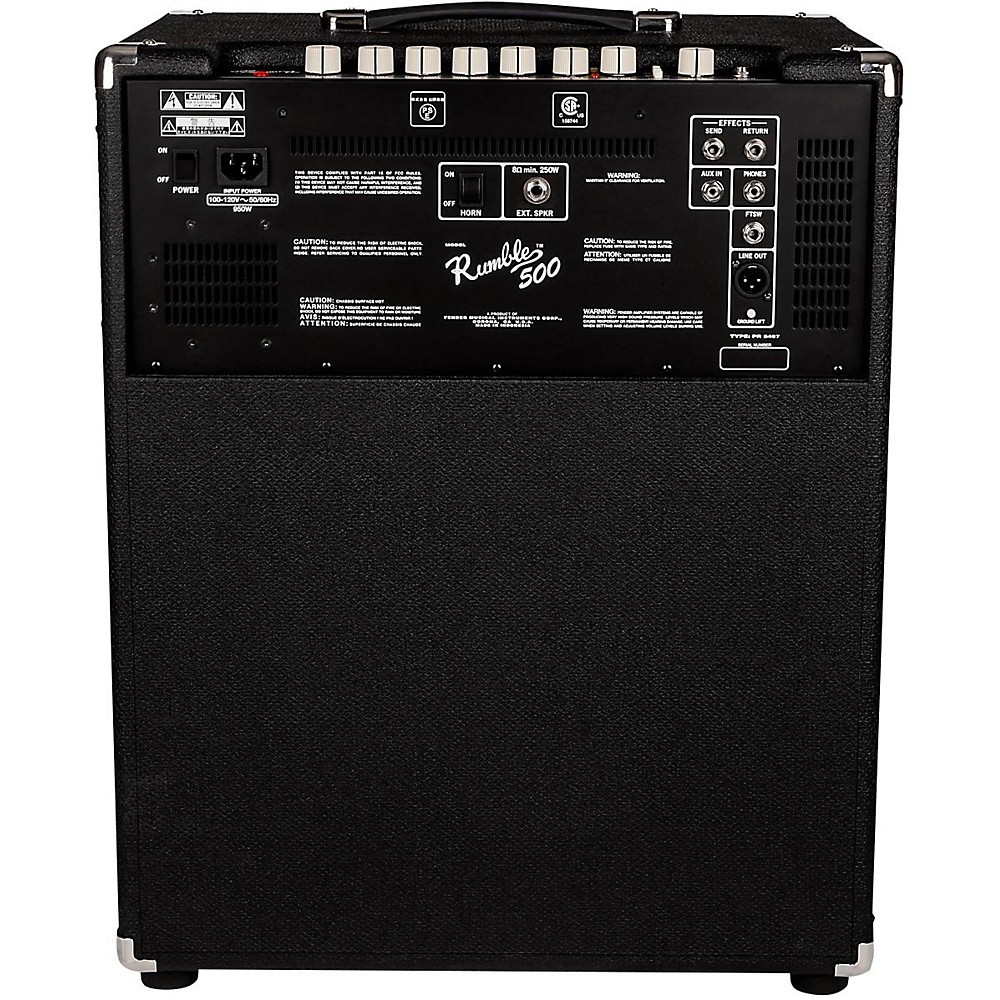 Fender Rumble V3 500W 2x10 Bass Combo Amp