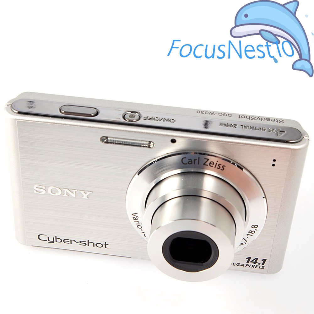 SONY Cyber-Shot DSC-W330 Digital Camera w/ 4x Wide Angle Zoom 14.1MP