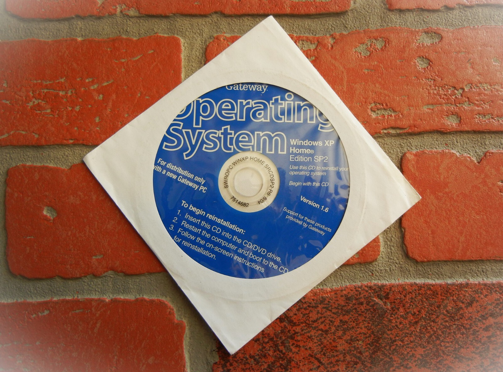 MICROSOFT XP HOME 2002 GATEWAY Vintage PC Software FOR GEEKS All Business