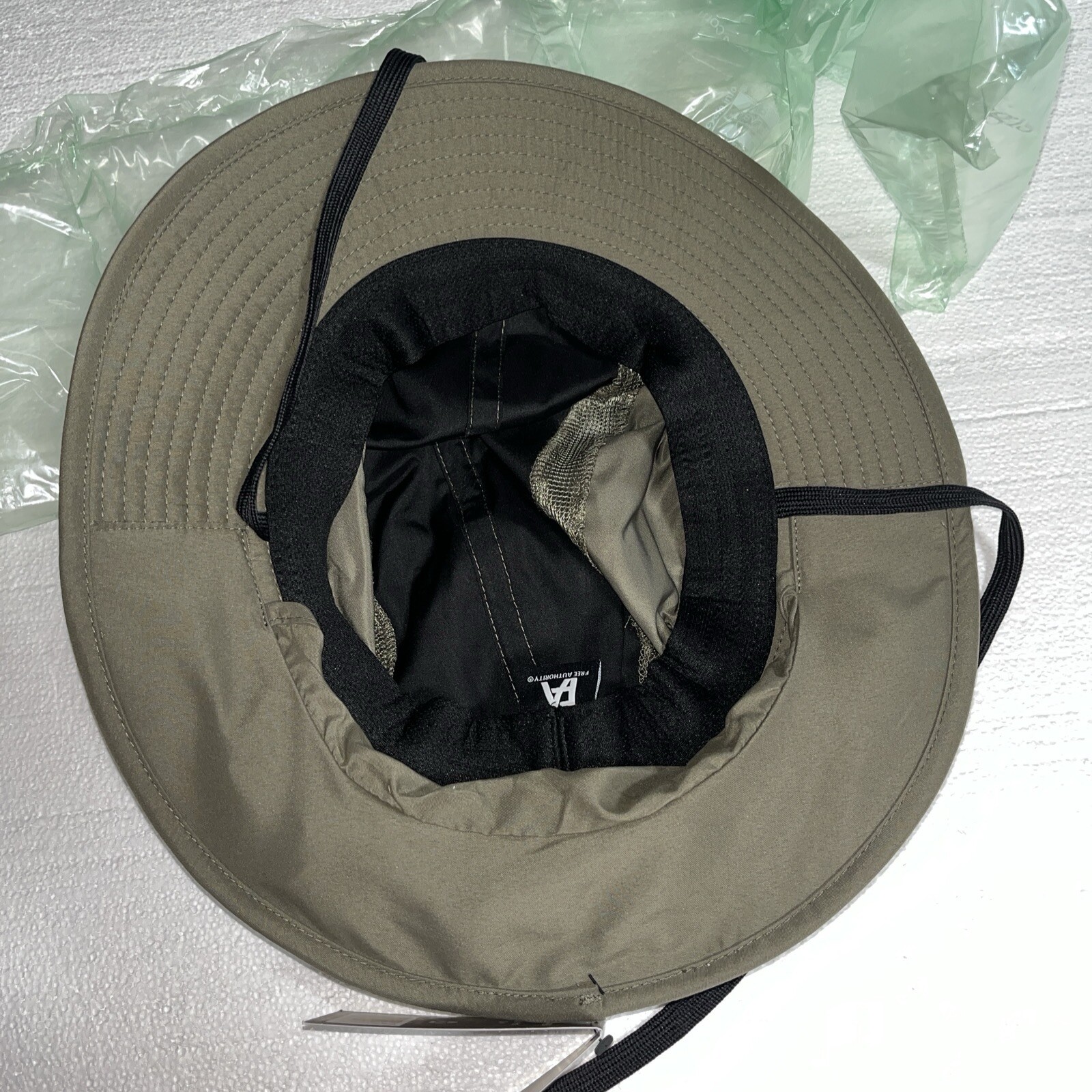 FA OSFM Free Authority Paddler HAT Floppy Olive Green Neck Flap