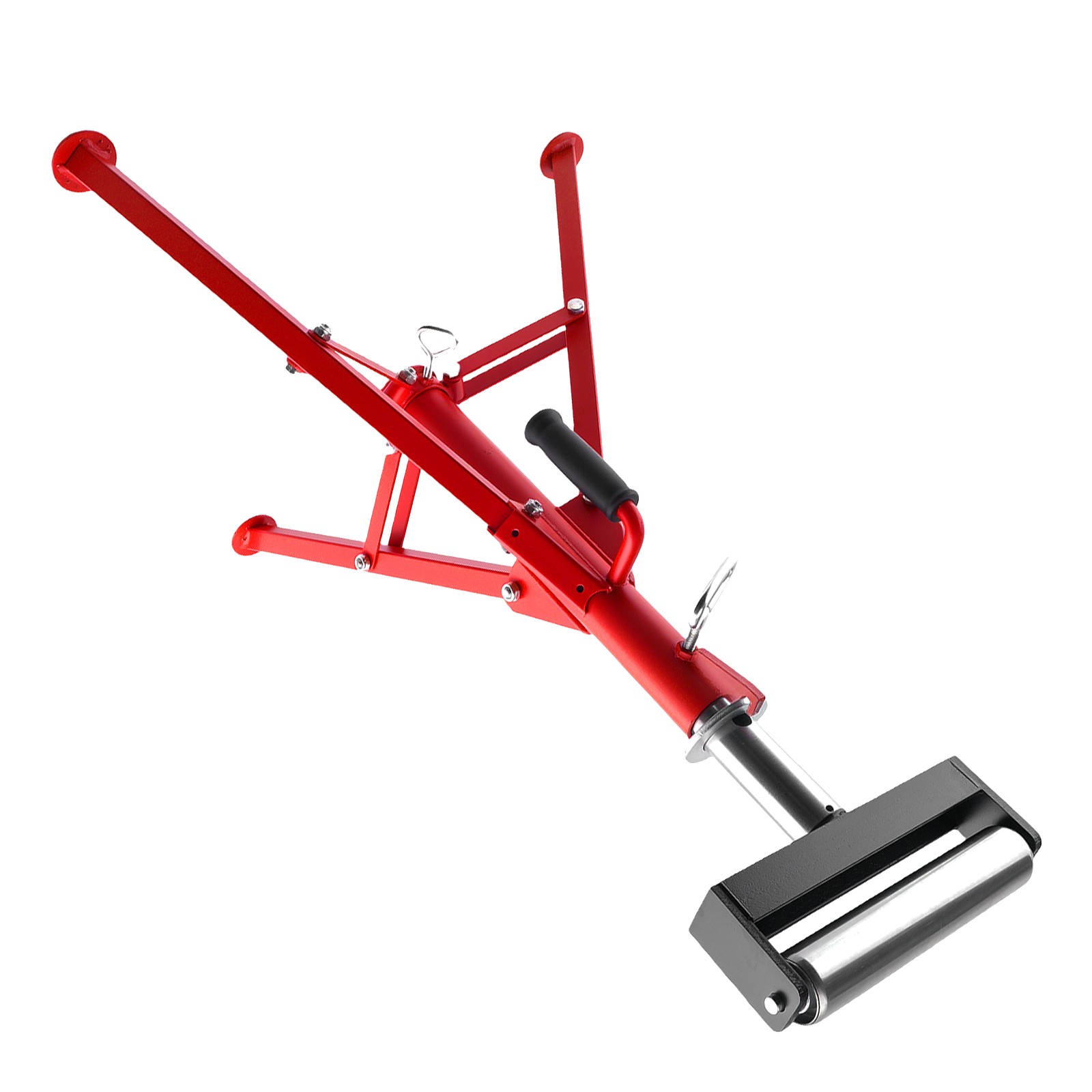 Heavy Duty Roller Jack Stand 2500lbs Capacity Adjustable 27.6-52in Foldable