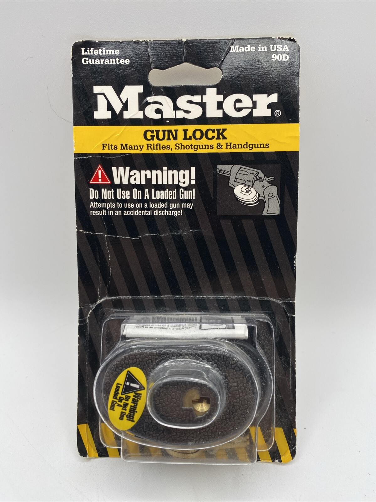 NIP Gun Lock Master gun Lock 90-D BRAND NEW Fits Rifles Shotguns & Handguns NRFP