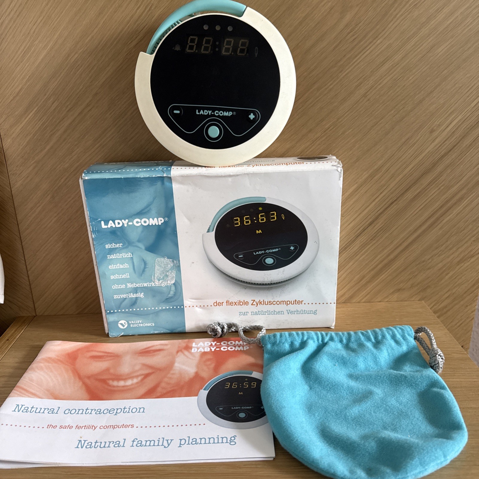 Lady Comp Fertility Monitor/Tracker (UNTESTED ) Sold AS IS / FOR PARTS No Cord