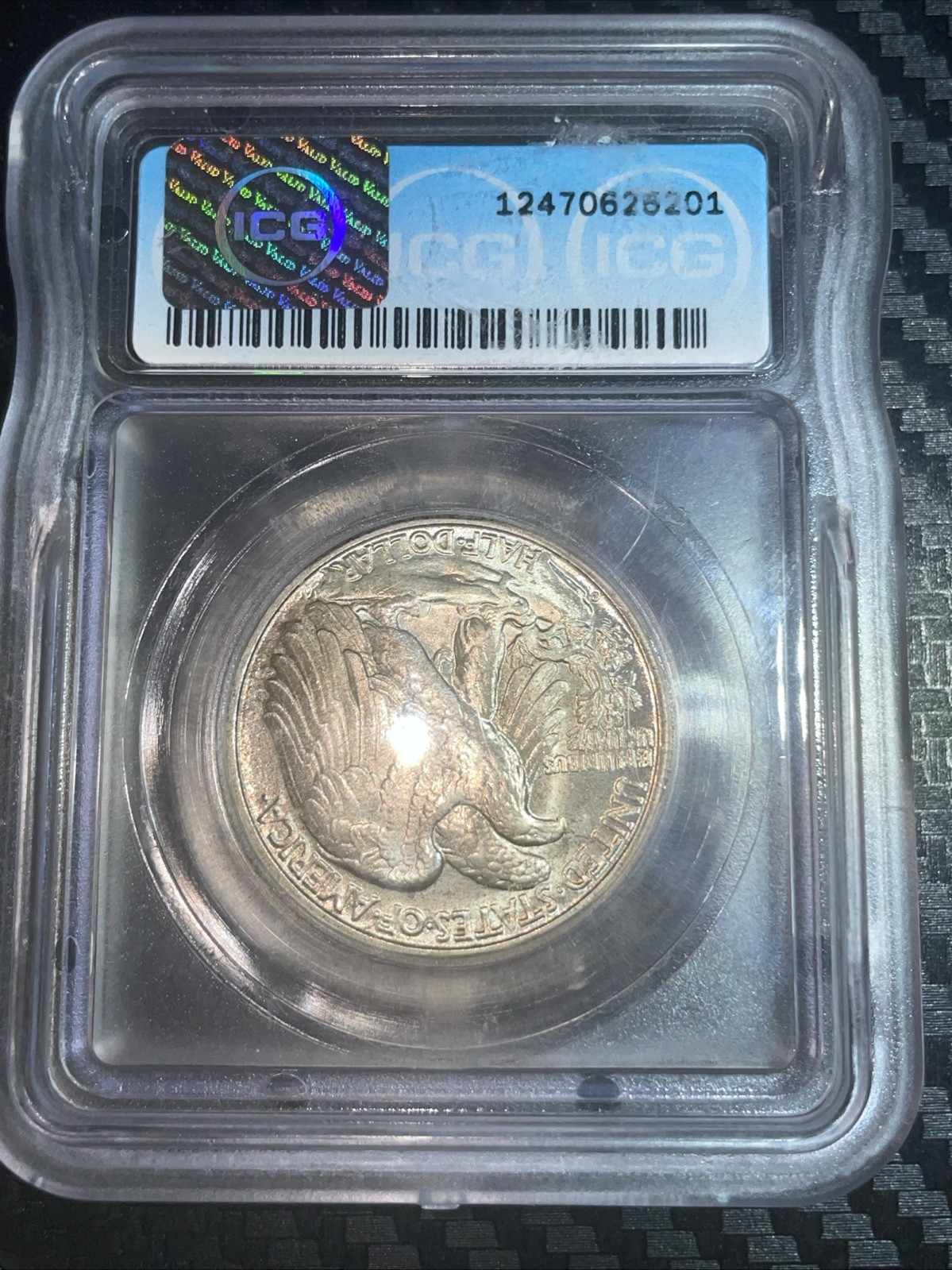1946-D Walking Liberty Half Dollar 50c ICG MS65 +
